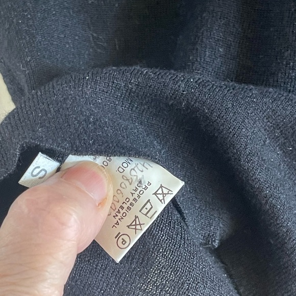 GUCCI LONG SLEEVE BLACK TOP - Picture 10 of 14